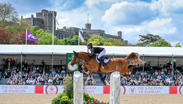 Kent Farrington and Landon best in Saturday's CSI5* 1.55m Kingdom of Bahrain Stakes for The King's Cup at Royal Windsor Horse Show