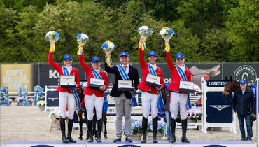 Strong start for Switzerland in the opening leg of the 2024 Longines EEF Series
