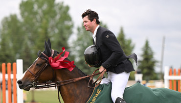 David O’Brien and Estoril Delle Roane best in Thursday's CSI5* 1.50m at Spruce Meadows 'Pan American' presented by Rolex