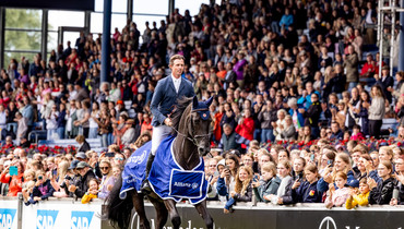 Ben Maher and Exit Remo best in the CSIO5* 1.55m Allianz-Prize at CHIO Aachen 2024
