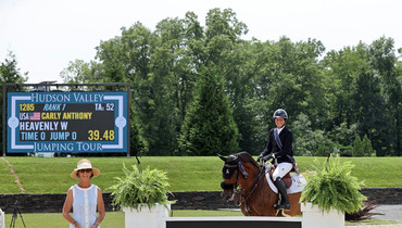Carly Anthony and Heavenly W soar into the Winner’s Circle for the $116,050 Core Specialty Insurance CSI3* Grand Prix