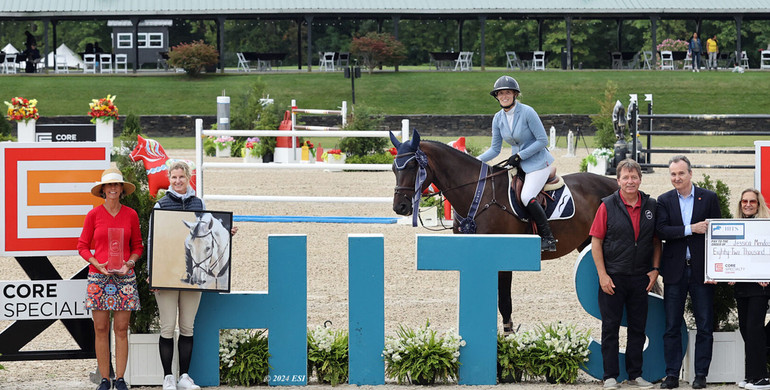 Jessica Mendoza and I-Cap CL Z capture the win in $250,000 Core Specialty Insurance CSI4* Grand Prix