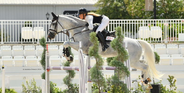 Kristen Vanderveen and Bull Run’s Faustino de Tili storm to victory in the $31,500 1.45m speed CSI4*